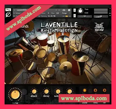 [特立尼达民族节奏鼓组音源]Indigisounds Laventille Rhythm Section [KONTAKT]（630Mb）