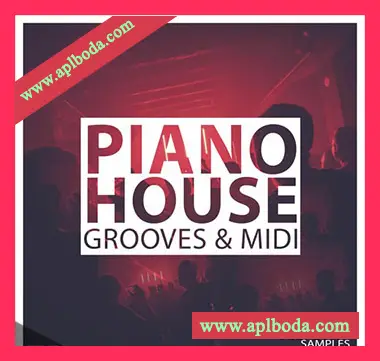 [浩室节奏钢琴素材]Get Down Samples Piano House Grooves Vol.1 [WAV, MiDi]（140Mb）