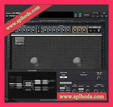 [固态吉他音箱插件]Roland Cloud JC-120 v1.0.0 [WiN]（17Mb）