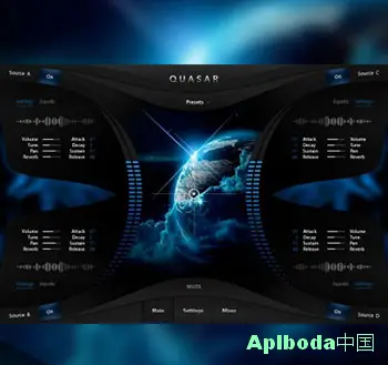[电影游戏纹理Pad氛围音源]Muze Quasar [KONTAKT]（2.86Gb）