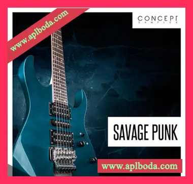 [流行摇滚电吉他采样]Concept Samples Savage Punk [WAV]（174Mb）