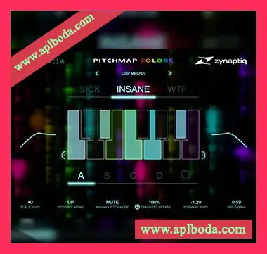 [贝司合成器着色调制插件]Zynaptiq PITCHMAP COLORS v1.0.1 [WiN]（43Mb）