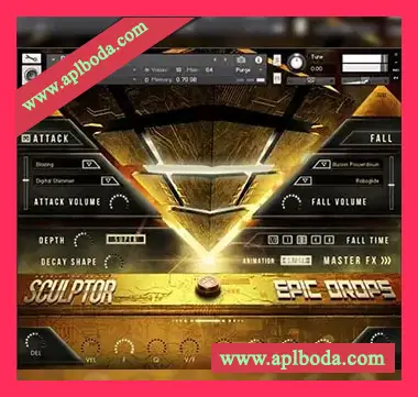 [音效]Gothic Instruments Sculptor Epic Drops KONTAKT（895Mb）