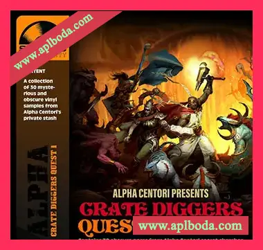 [爵士布鲁斯采样]Boom Bap Labs Alpha Centori Crate Diggers Quest 1 [WAV]（66Mb）