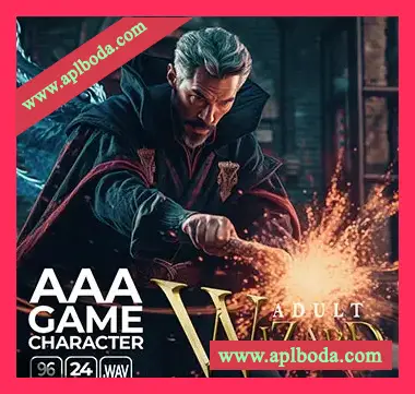 [游戏角色巫师语音库采样]Epic Stock Media AAA Game Character Adult Wizard [WAV]（180Mb）