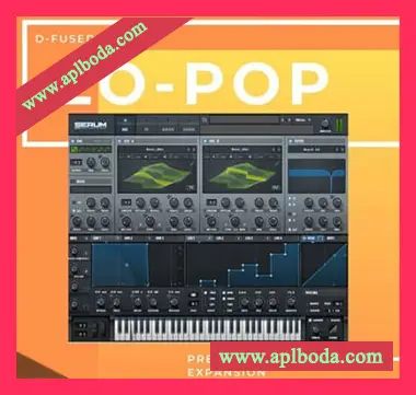 [Serum预置流行氛围RnB]D-Fused Sounds Lo-Pop for SERUM（44Mb）
