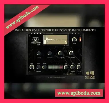 [嘻哈鼓组采样音源Maschine扩展]Vip Soundlab VIPSL OVO HD Drum Kit [KONTAKT]（528Mb）