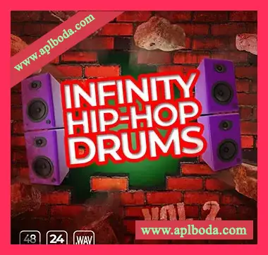 [嘻哈鼓组采样]Epic Stock Media Infinity Hip Hop Drums Vol 2 [WAV]（16.73Mb）