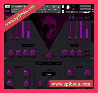 [RnB-Trap嘻哈电子音源]BigWerks Beautifully Distorted [KONTAKT]（808Mb）