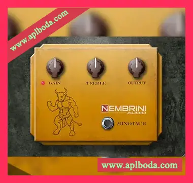 [自然过载效果器插件]Nembrini Audio Clon Minotaur (Transparent Overdrive) v1.0.2 [WiN, MacOSX]（94Mb）