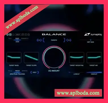 [16通道智能均衡器插件]Zynaptiq BALANCE v1.0.2 [WiN]（24.3Mb）
