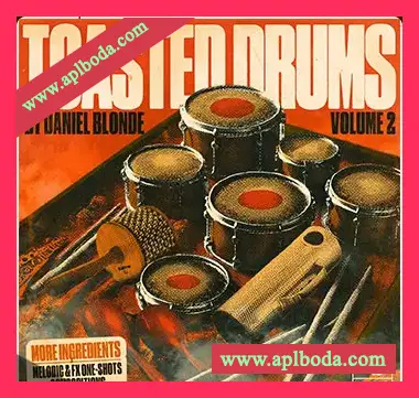 [嘻哈说唱鼓组采样]Souce Lab Audio Daniel Blonde Toasted Drums Vol.2 [WAV]（114Mb）