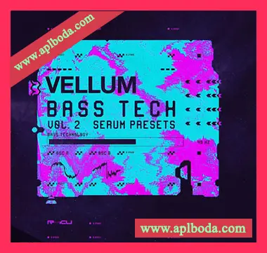 [回响重拍鼓打贝斯科技浩室采样Serum预置]Renraku Vellum Bass Technology 2（34Mb）