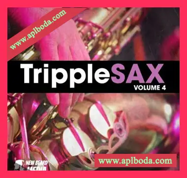 [RnB萨克斯采样]New Beard Media Tripplesax Vol 4 [WAV]（77Mb）