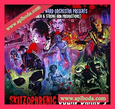 [怀旧乐采样]Boom Bap Labs Amen and Strong Arm Productions Skitzophrenic Sound Banks 3 [WAV]（187Mb）