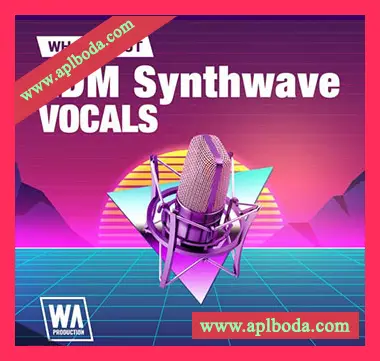 [电子舞曲合成器浪潮人声素材Serum预置Massive预置]WA Production EDM Synthwave Vocals [WAV, MiDi]（343Mb）