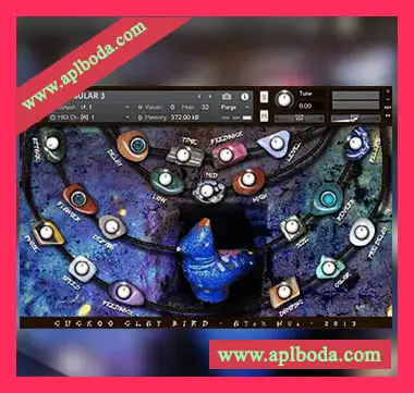 [布谷鸟音源]Atom Hub Cuckoo Clay Bird [KONTAKT]（66Mb）