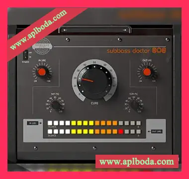 [嘻哈电子乐低频处理插件]Soundevice Digital SubBass Doctor 808 v2.1 [WiN]（12Mb）
