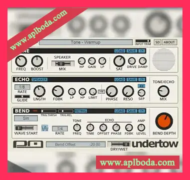 [多功能效果插件]Psychic Modulation Undertow v1.0 [WiN, MacOSX]（11Mb）