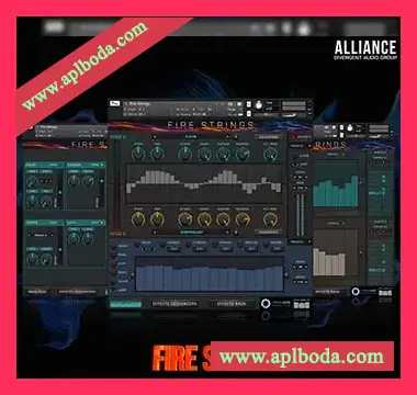 [弦乐音源]DAG Alliance Fire Strings [KONTAKT]（4.2Gb）