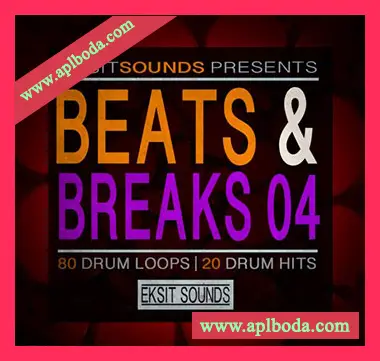 [Breakbeat鼓打贝斯鼓组采样]Eksit Sounds Beats and Breaks Vol.04 [WAV]（104Mb）