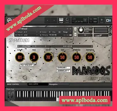 [氛围钢鼓音源]Sturmsounds Barbados [KONTAKT]（534Mb）