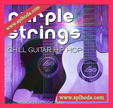 [氛围嘻哈吉他采样]Strategic Audio Purple Strings Chill Guitar Hip Hop [WAV]（106Mb）