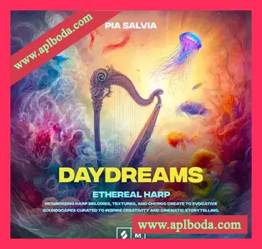 [空灵竖琴采样]Montage by Splice Daydreams Ethereal Harp [WAV]（490Mb）