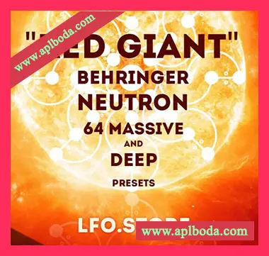 [Massive预置电子乐]LFO Store Red Giant Behringer Neutron 64 Massive Presets（123Mb）