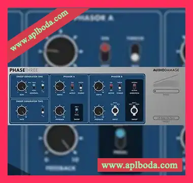 [移相效果器插件]Audio Damage AD048 PhaseThree v3.1.0 [WiN, MacOSX]（16Mb）