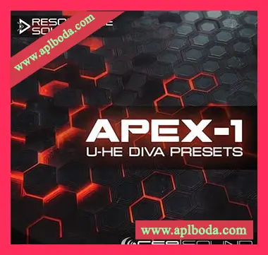 [Diva预置深邃高科技舞曲]Resonance Sound CFA-Sound APEX-1 Diva Presets（615Kb）