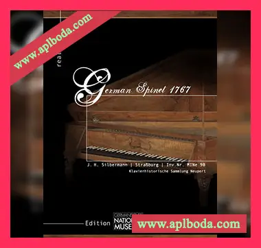 [德国大键琴素材]realsamples German Spinet 1767 Edition Germ. Nationalmuseum [多格式]（631Mb）