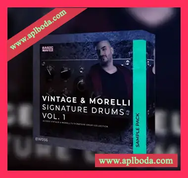 [怀旧浩室鼓组采样]Basic Wavez Vintage and Morelli Signature Drums Vol.1 [WAV]（2.19Gb）