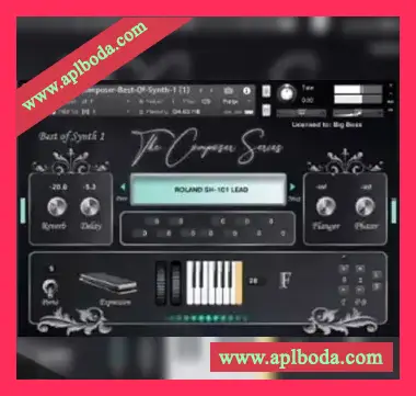 [复古怀旧电子合成器音源]HR Sounds Best of Synth 1 [KONTAKT]（1.88Gb）