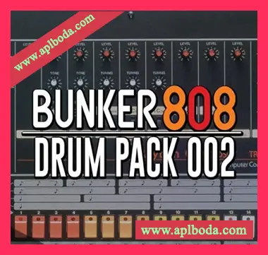 [嘻哈陷阱808鼓组采样]Bunker 8 Digital Labs Bunker 808 Drum Pack 002 [WAV]（71Mb）