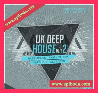 [深邃浩室素材]Freaky Loops UK Deep House Vol.2 [WAV, MiDi]（555Mb）