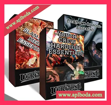 [MiDi素材包摇滚金属]Ugritone Beatdown HC + SlamDeath + Youth Crew HC MIDI Bundle（166Kb）