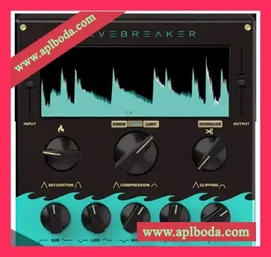 [8旋钮混音插件]ML Sound Lab Wavebreaker v1.6.5 [WiN]（13.5Mb）