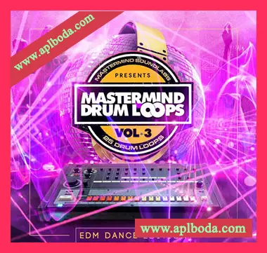 [电子舞曲鼓组采样]DiyMusicBiz EDM Dance Drum Loops Vol.3 [WAV]（16Mb）