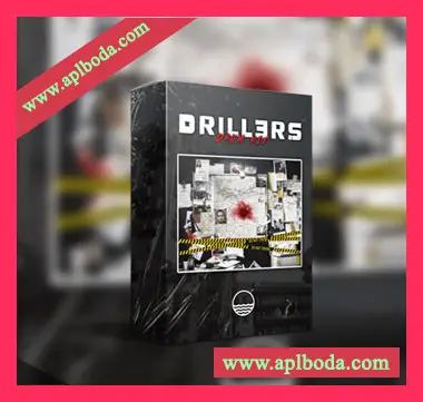 [嘻哈陷阱鼓组素材]Prodbyocean Drillers DRUM KIT [WAV, MiDi]（5Mb）