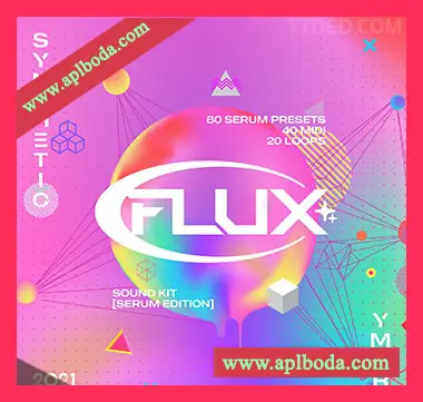 [流行嘻哈陷阱素材Serum预置]Synthetic & Ymar Flux Sound Kit [SERUM] [WAV, MiDi]（351Mb）