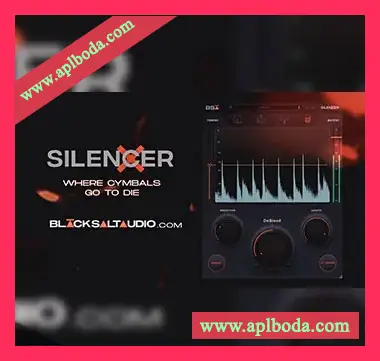 [鼓组镲片混音门限抑制器插件]Black Salt Audio Silencer v1.0.8 [MacOSX]（226Mb）