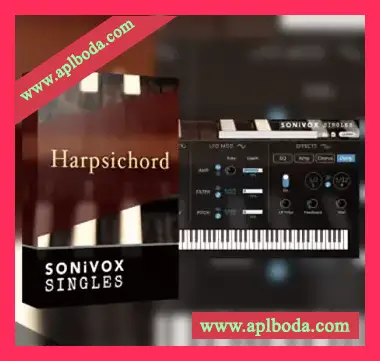 [大键琴乐器插件]SONiVOX Singles Harpsichord v1.0.0.2022 [WiN]（47Mb）