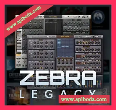 [合成器插件]u-he Zebra Legacy v2.9.4 [WiN, MacOSX]（453Mb）