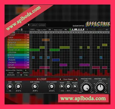 [多效果音序器插件]Sugar Bytes Effectrix v1.4.8 [WiN]（4Mb）