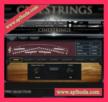 [影视弦乐音源]CineSamples CineStrings Runs [KONTAKT]（1.12Gb）