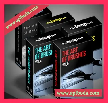 [综合节奏鼓组打击合集REX, Stylus RMX, ReFill]The Loop Loft Bundle of Brushes [WAV, AiFF]（3.11Gb）