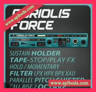 [延音器滤波器双音高移位器单块效果器]Reason RE Turn2on Coriolis Force v1.0.4 [WiN]（29Mb）