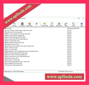[唱片磁带转换CD-MP3工具]NCH Software Golden Records Plus v3.03 [WiN]（2Mb）
