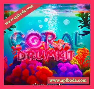 [流行嘻哈陷阱鼓组采样Serum预置]Siem Spark Coral Hyperpop Drumkit（119Mb）